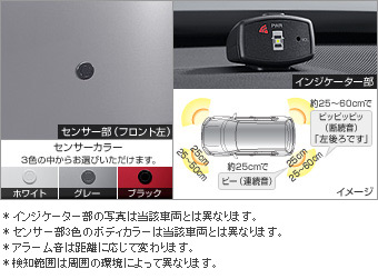 Corner sensor (voice 4 sensor)/corner sensor (voice 4 sensor (indicator kit))/Corner sensor (plug circuit)