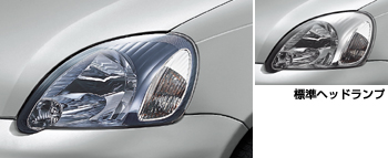 Make-up headlight