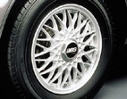 Aluminum wheel (BBS)